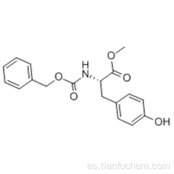 L-tirosina, N - [(fenilmetoxi) carbonil] -, éster metílico CAS 13512-31-7